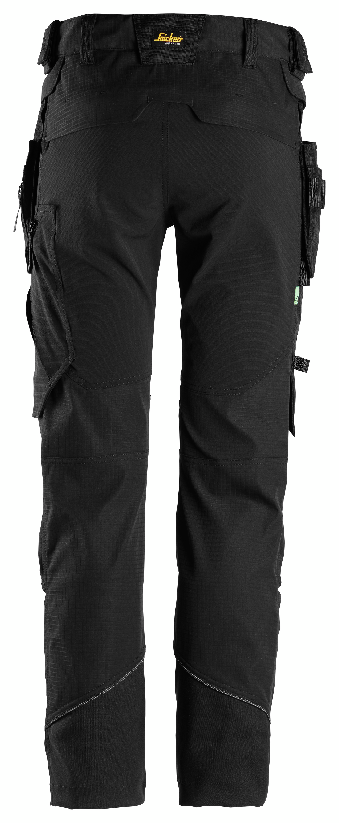 Housut Snickers 6972-0404 irrotettavat riipputaskut musta