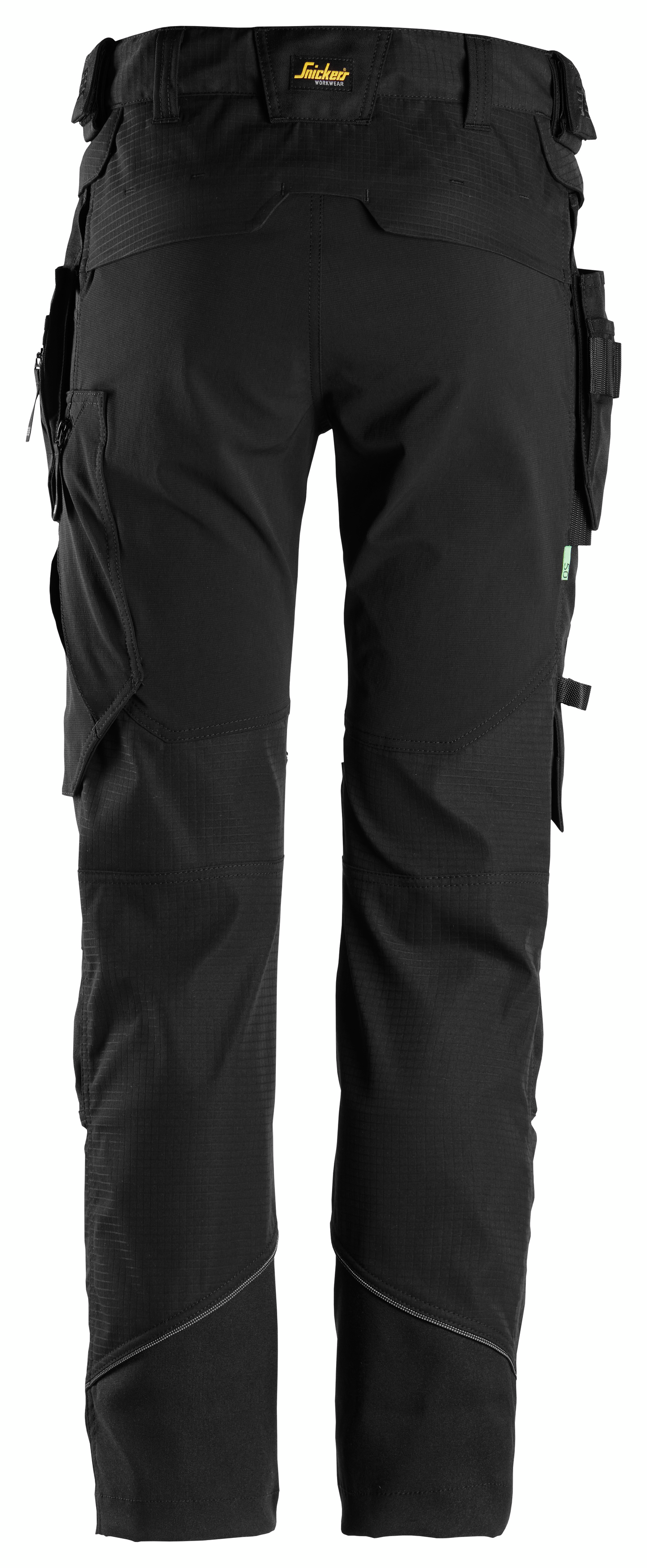 Housut Snickers 6972-0404 irrotettavat riipputaskut musta
