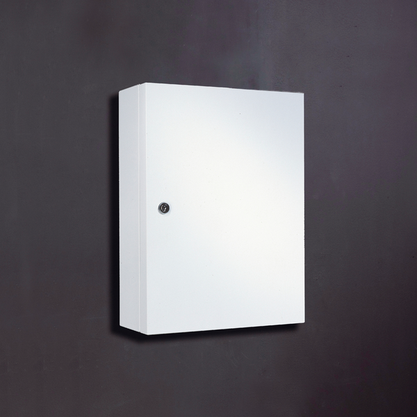 MEDICINSKÅP SVEDBERGS FACK-I VIT, LÅSBART 36,5X16X49,5CM