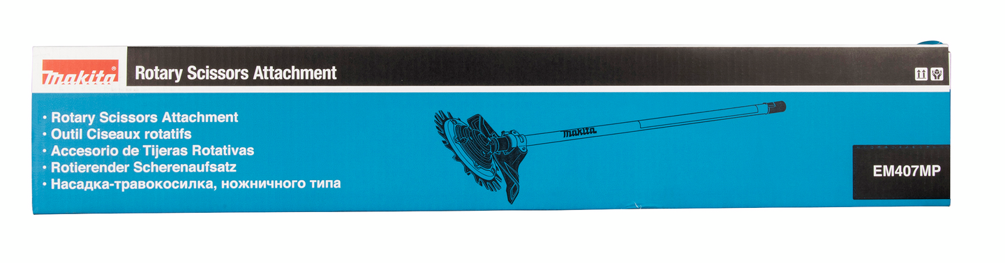 Ruohosaksi Makita EM407MP puutarhan monitoimikoneisiin