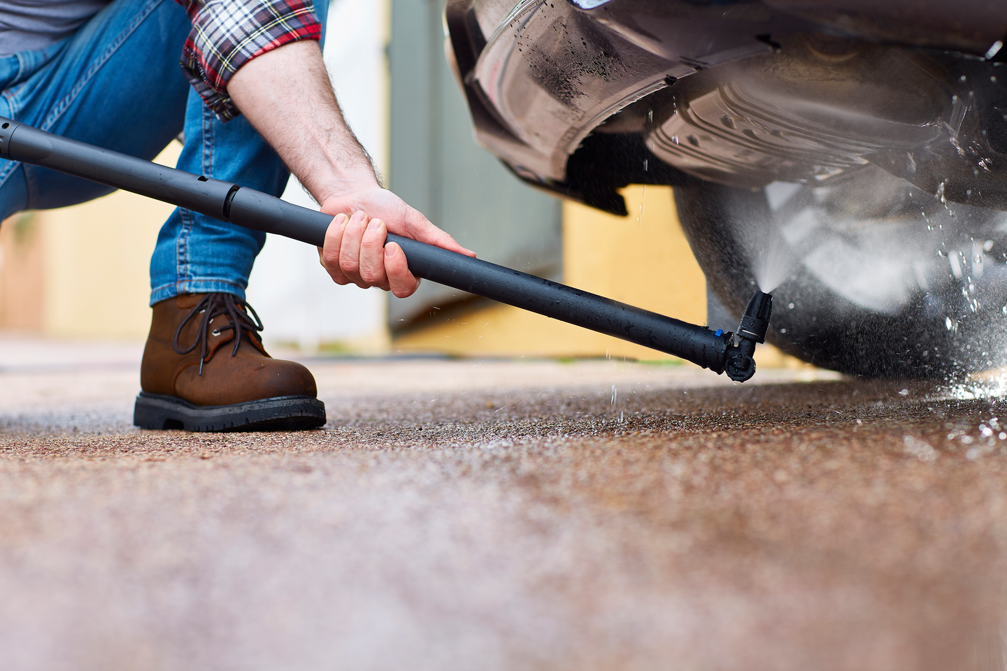 Alustanpesusuutin Nilfisk Bajonet-liitin