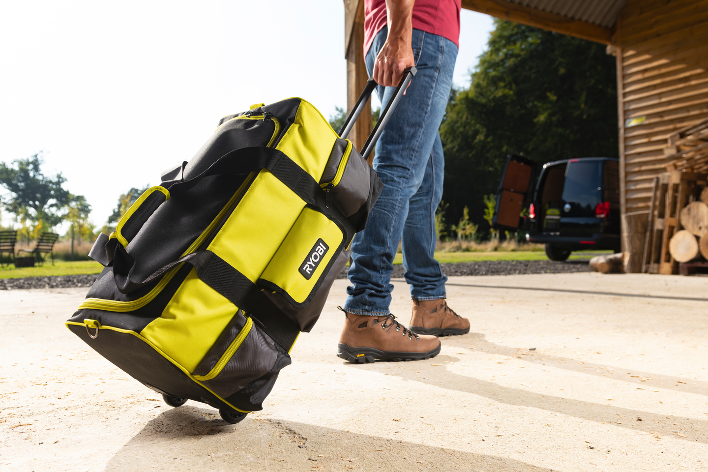 Työkalulaukku Ryobi RSSLTB2 56cm pyörillä