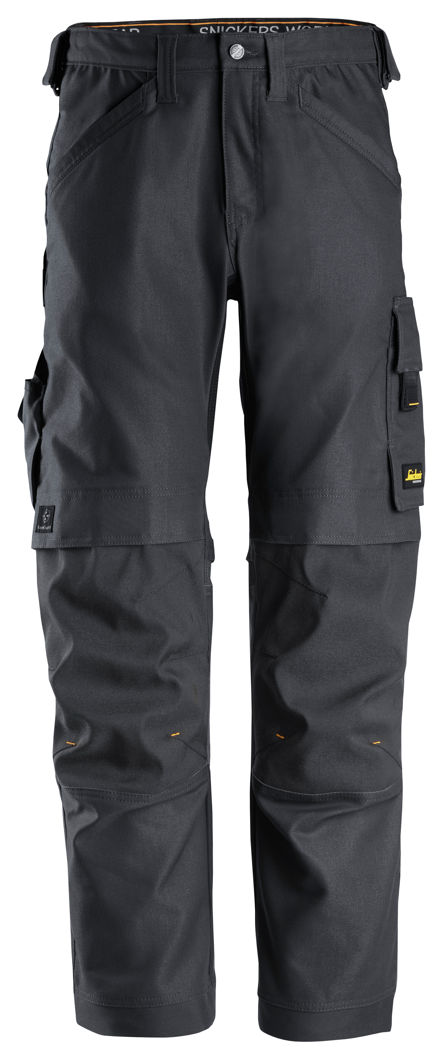 Housut Snickers Canvas+ Stretch 6324-5858 tummanharmaa