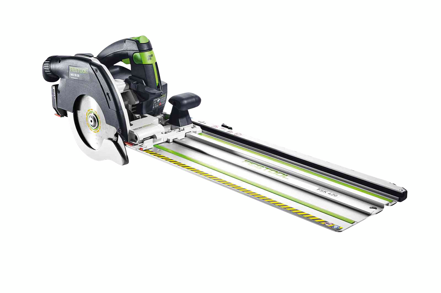 Akkukäsipyörösaha Festool HKC 55 EB BASIC