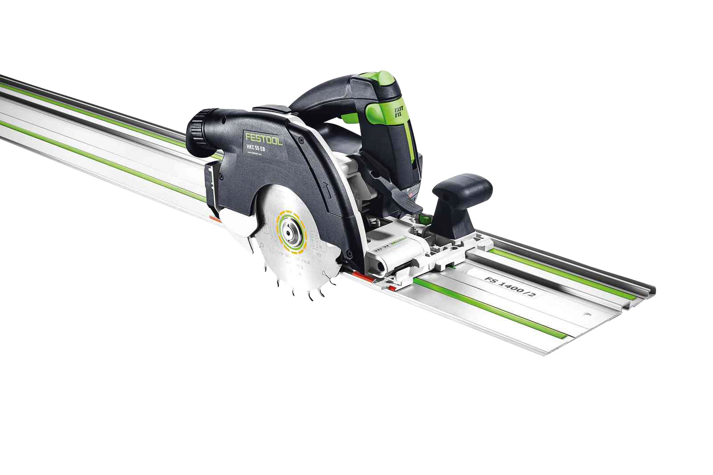 Akkukäsipyörösaha Festool HKC 55 EB BASIC