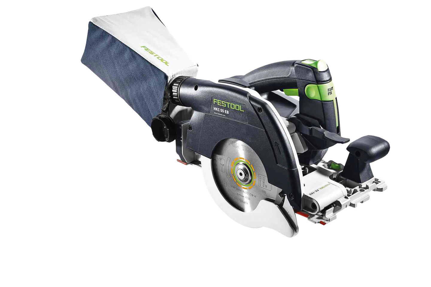 Akkukäsipyörösaha Festool HKC 55 EB BASIC