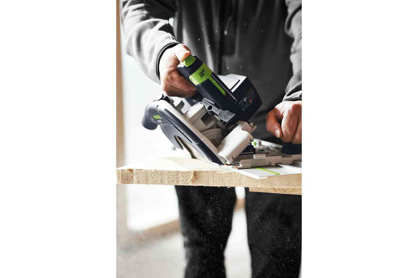 Akkukäsipyörösaha Festool HKC 55 EB BASIC