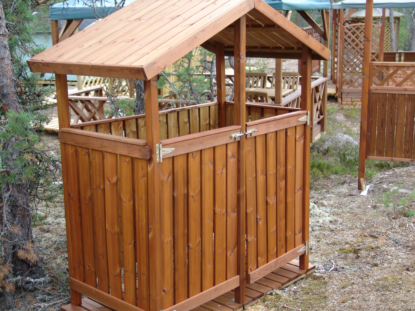 Jätekatos Tammiston Puu Classic tupla A1170R kestopuu ruskea