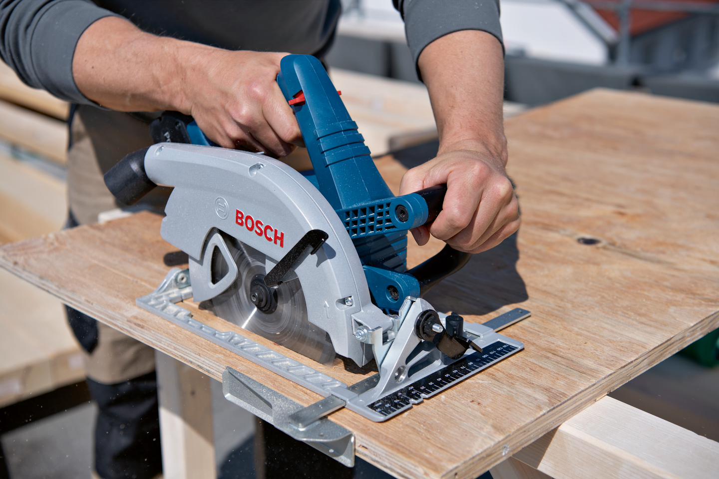 CIRKELSÅG BOSCH GKS 18V-68 C SOLO L-BOXX