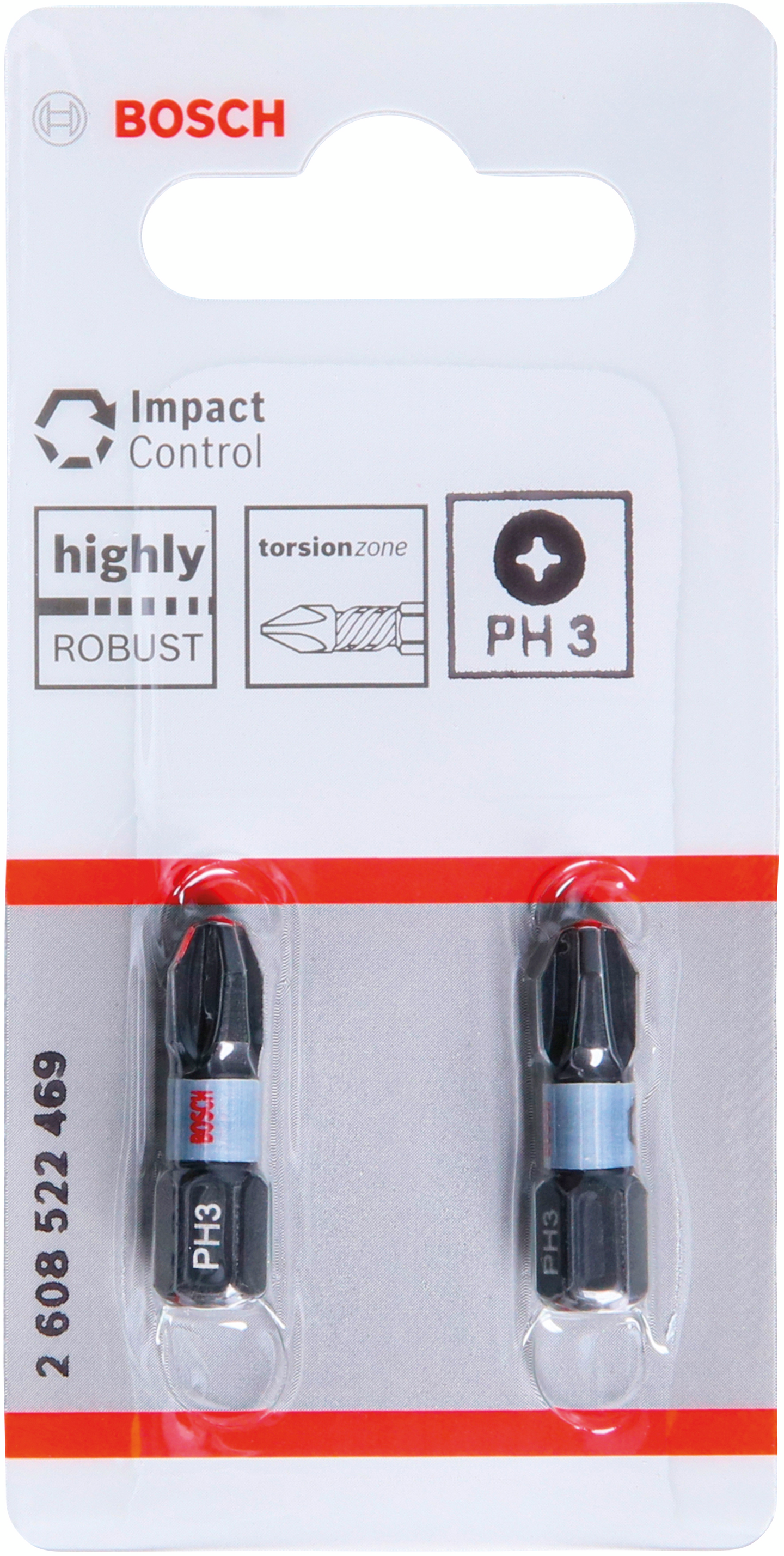 BITS BOSCH PH3 IMPACT 25MM 2ST