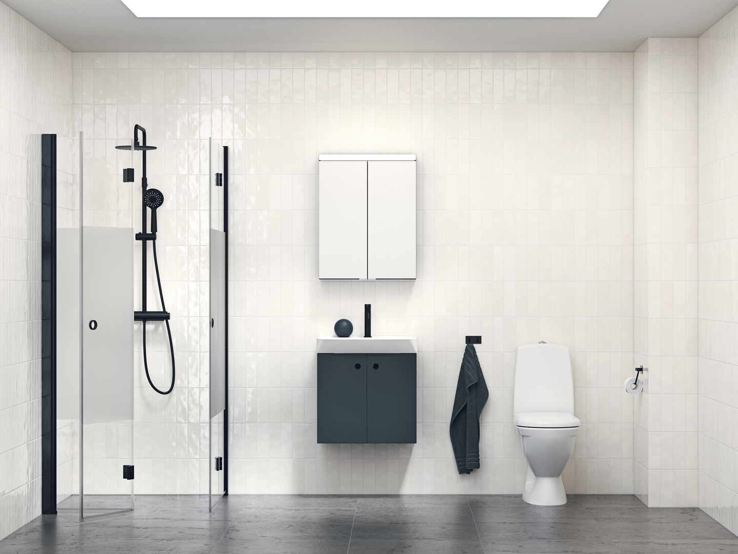 PAPPERSHÅLLARE SVEDBERGS A03 SVART MATT