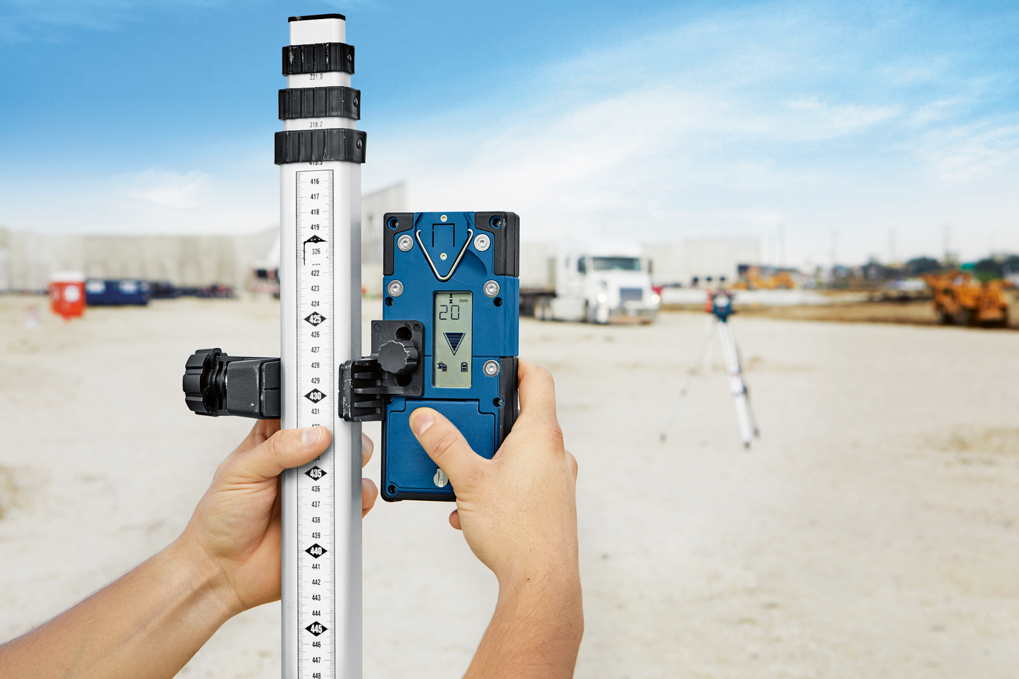 Vastaanotin Bosch LR60 pyöriville lasereille