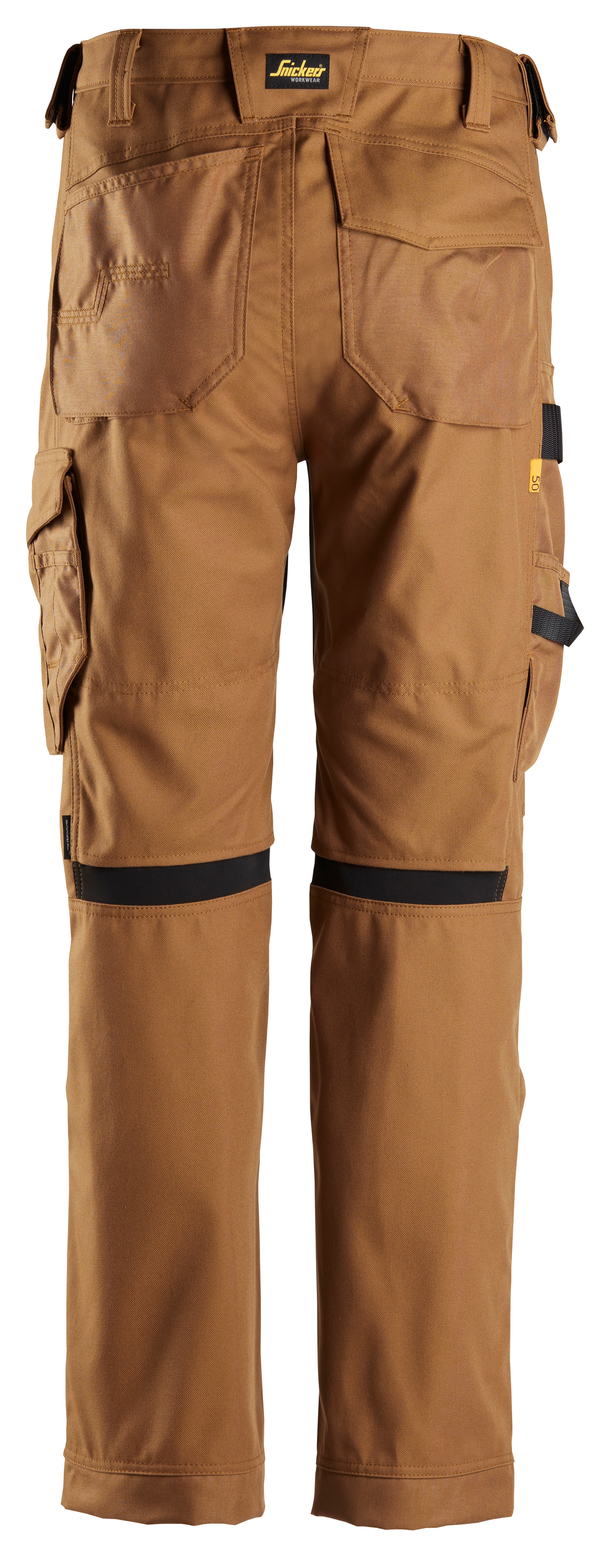 Housut Snickers Canvas+ Stretch 6324-1212 ruskea