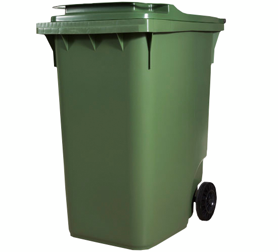 Jäteastia Helesi 360l vihreä