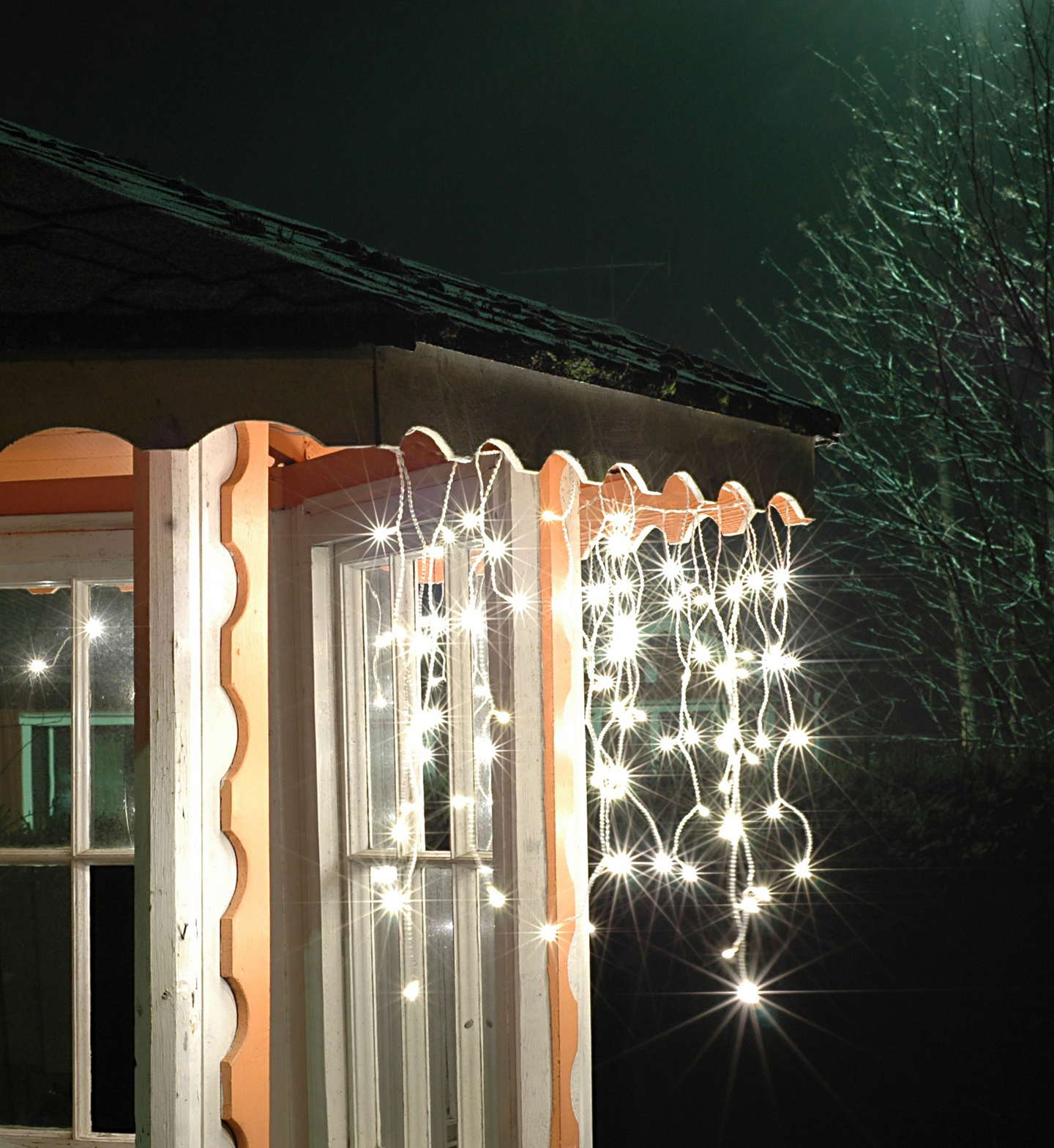 Valosarja Airam ulos/sisälle 72 lediä jääpuikko