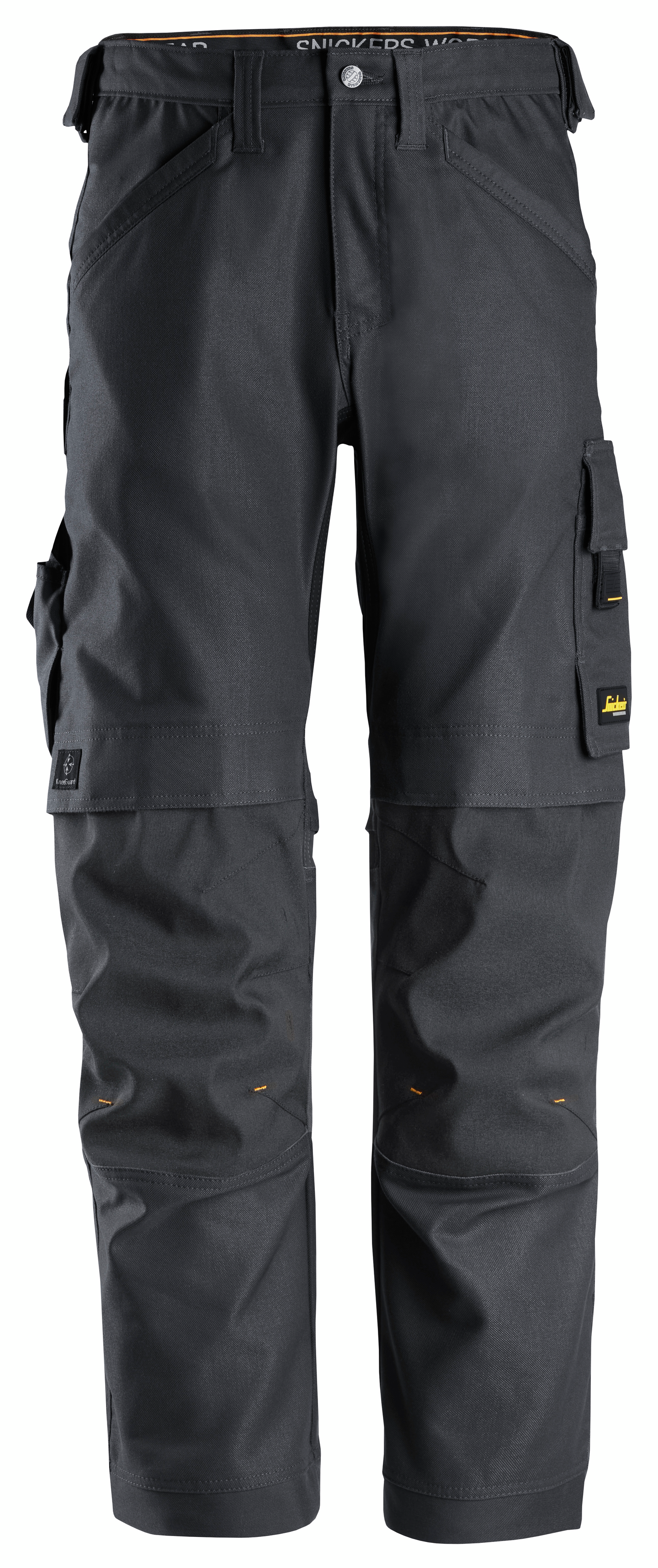 Housut Snickers Canvas+ Stretch 6324-5858 tummanharmaa