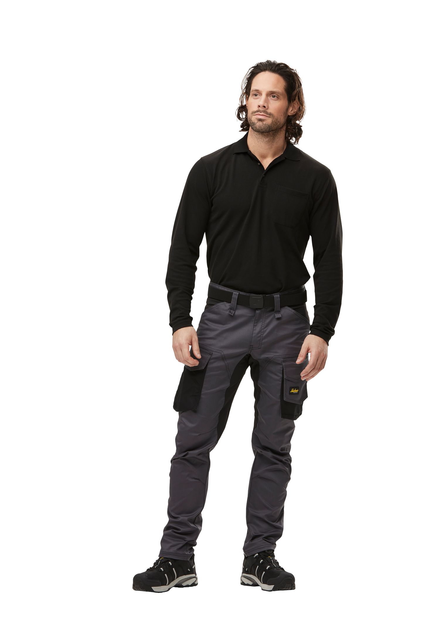 Housut Snickers 6803-0404 Stretch reisitaskut musta koko 50