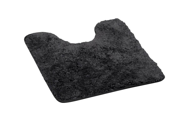 Kylpyhuonematto Allibert Tallinn musta 50x50 cm