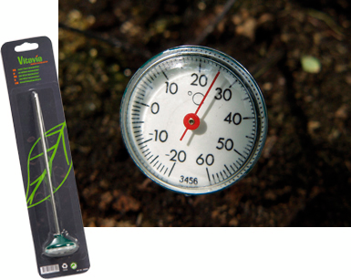Lämpömittari Vitavia maan/kompostin