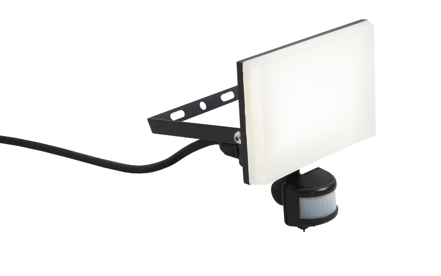 Valonheitin Airam Airflood 4000K 20W PIR musta