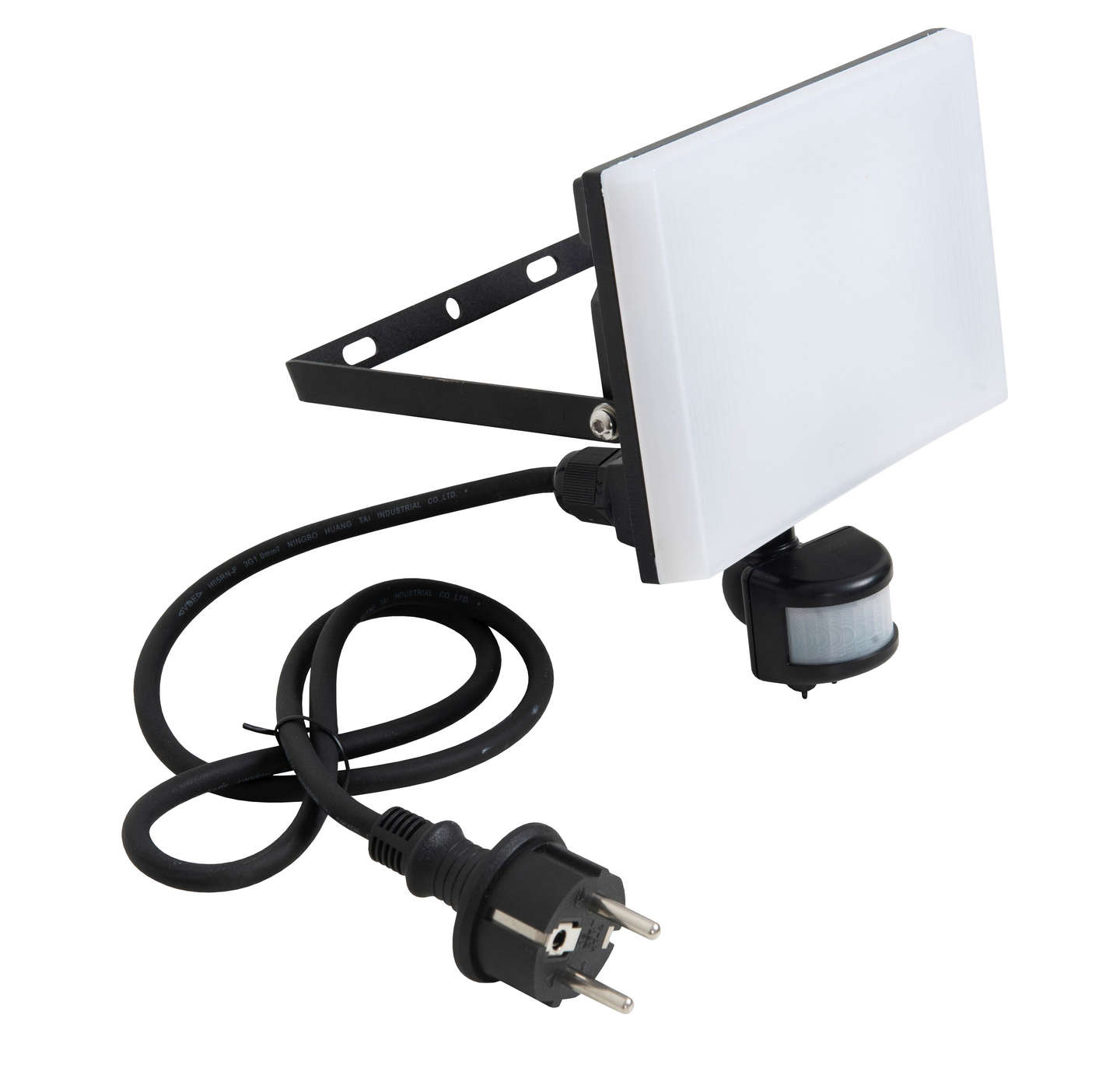 Valonheitin Airam Airflood 4000K 30W PIR musta