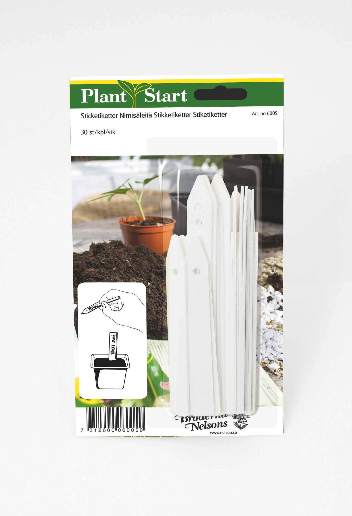 Nimikyltti Nelson Garden 3x10kpl 6004