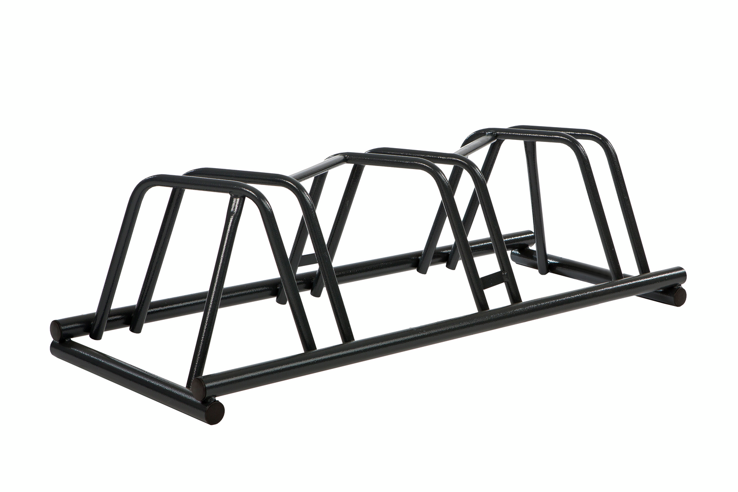 Pyöräteline 3-paikkainen harmaa