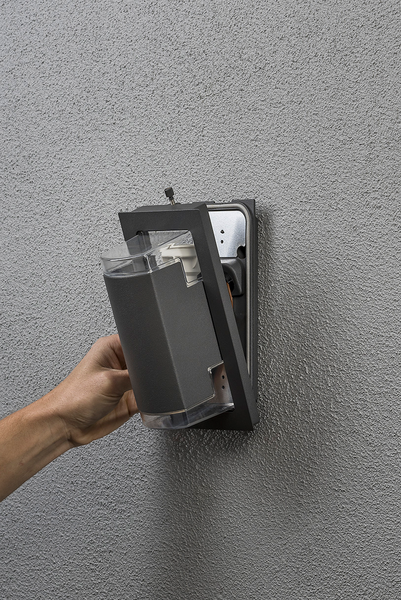 VÄGGLYKTA KONSTSMIDE  POTENZA GRÅ 7987-37