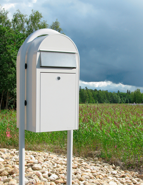 Postilaatikko BOBI GRANDE valkoinen + rst