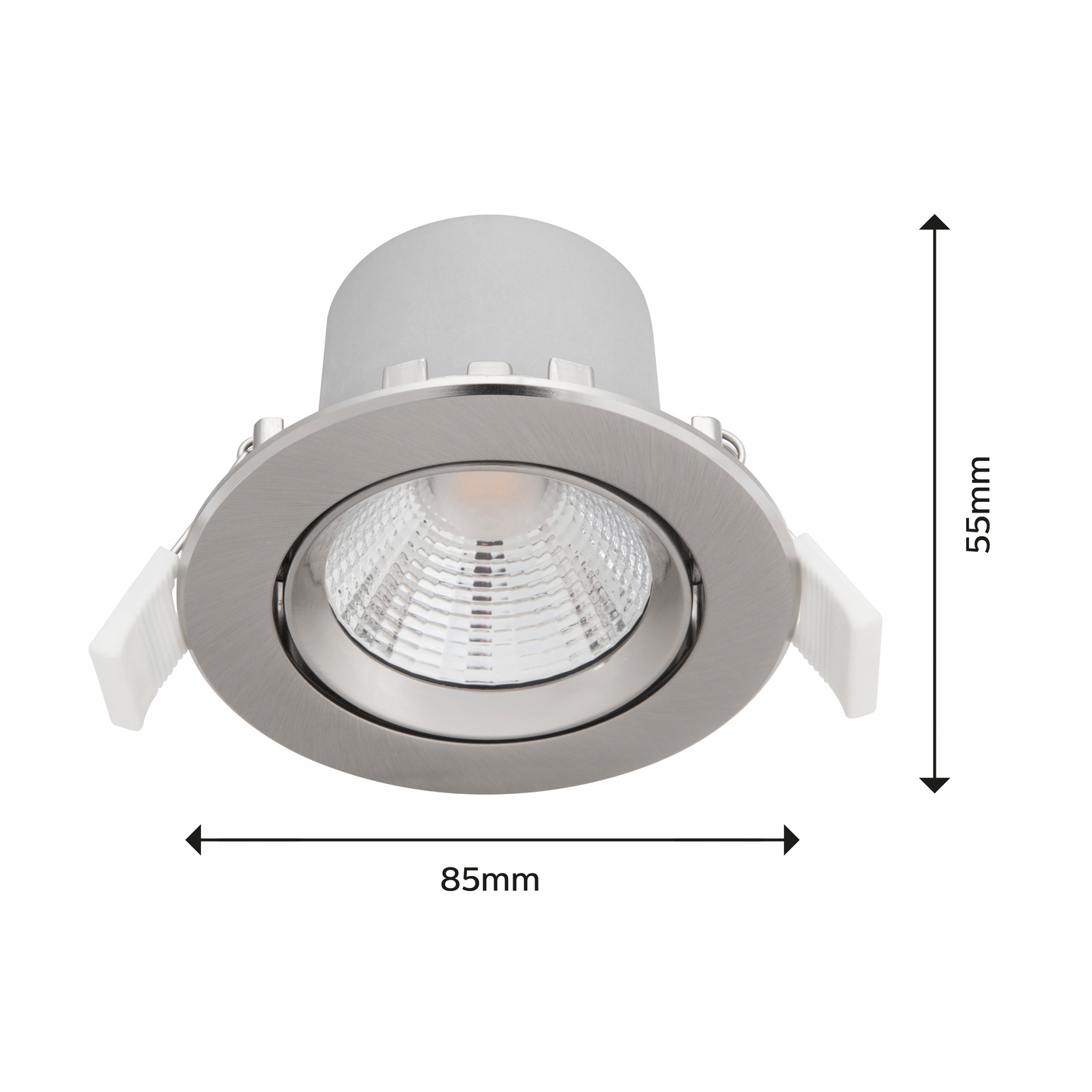 Kohdevalaisin Philips Sparkle 5.5W 27K upotettava nikkeli