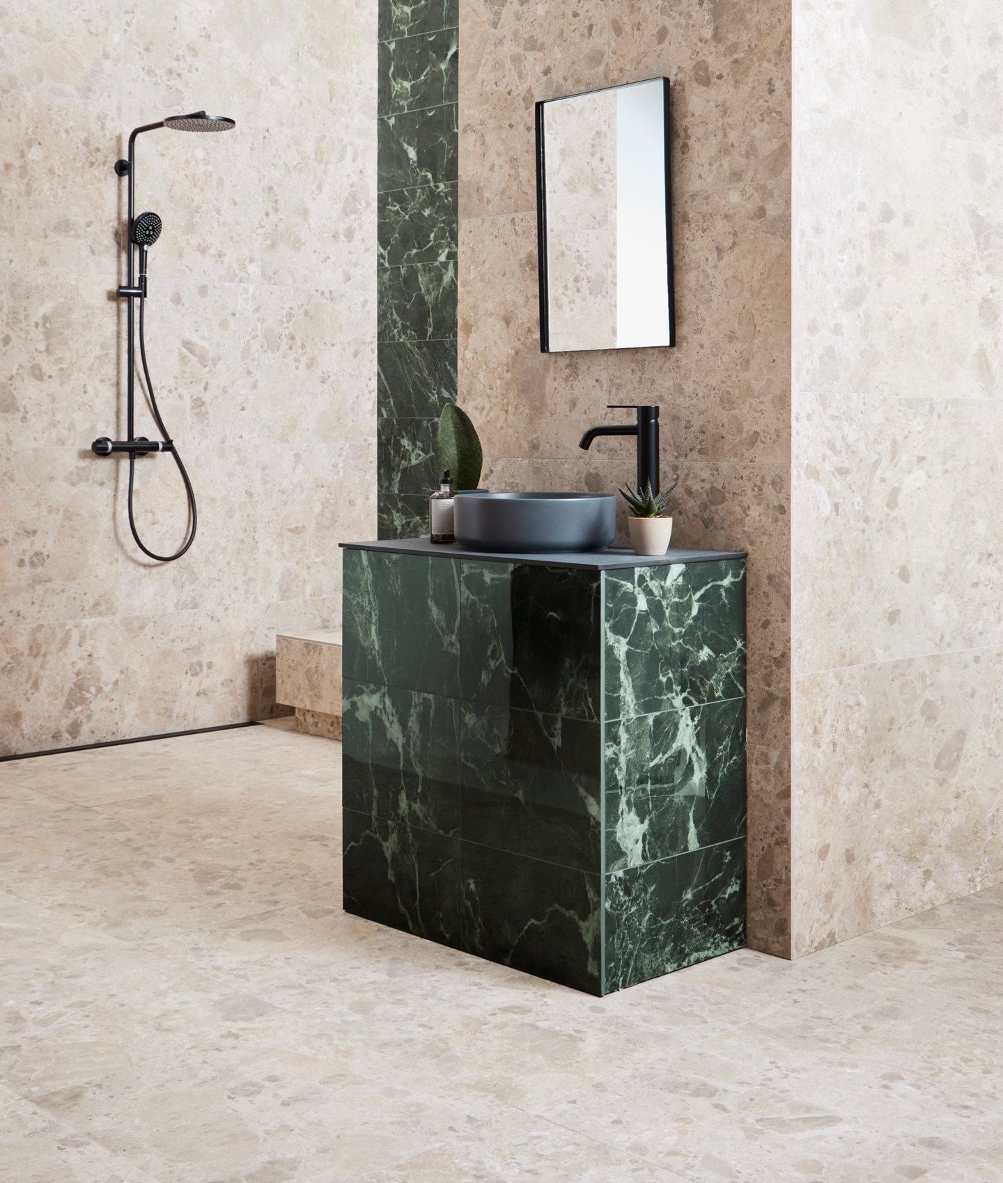 Allastaso HPL Cello 60cm allaskaappiin Wave Plus grafiitinharmaa