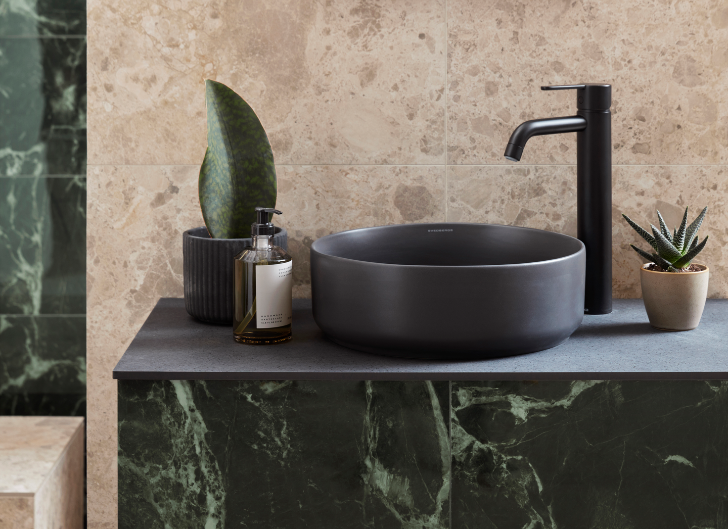 BÄNKSKIVA HPL CELLO 60CM WAVE PLUS GRAF