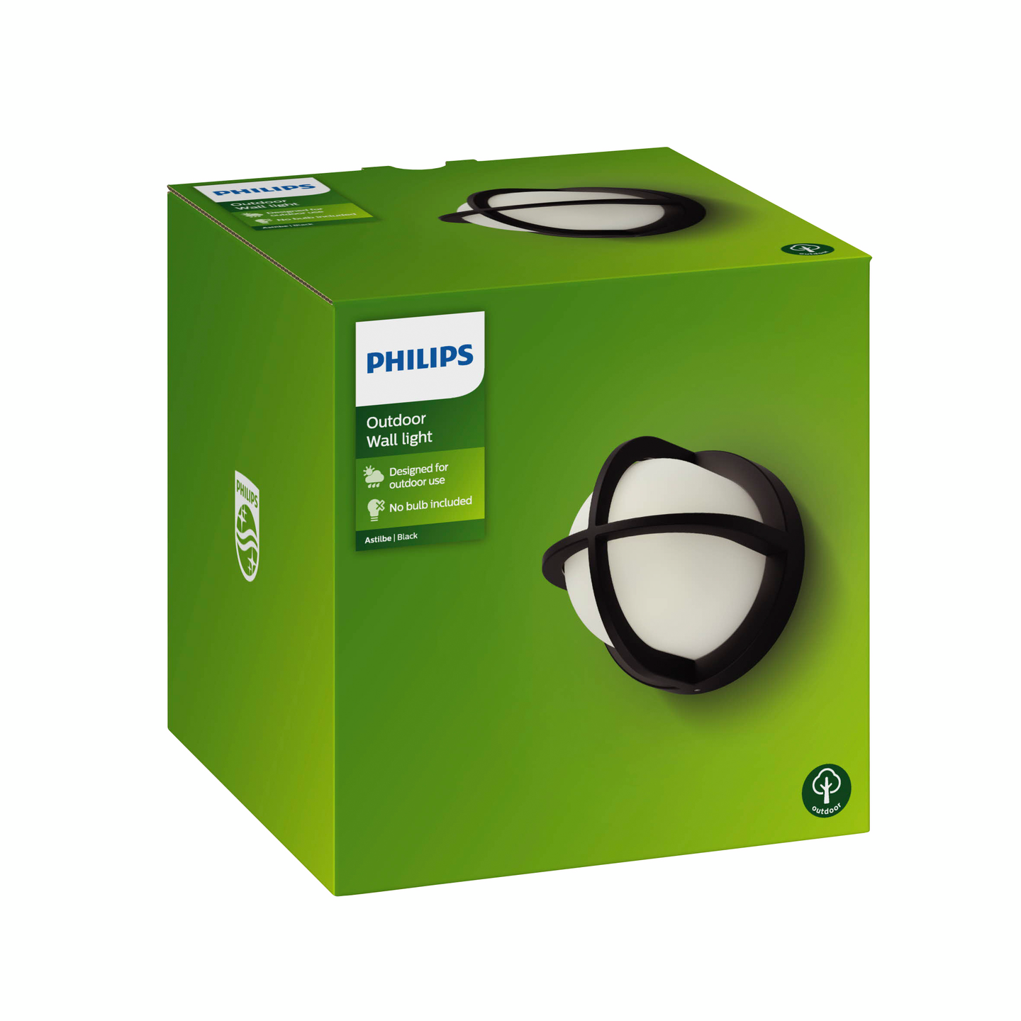 Seinävalaisin Philips Astilbe 42W musta