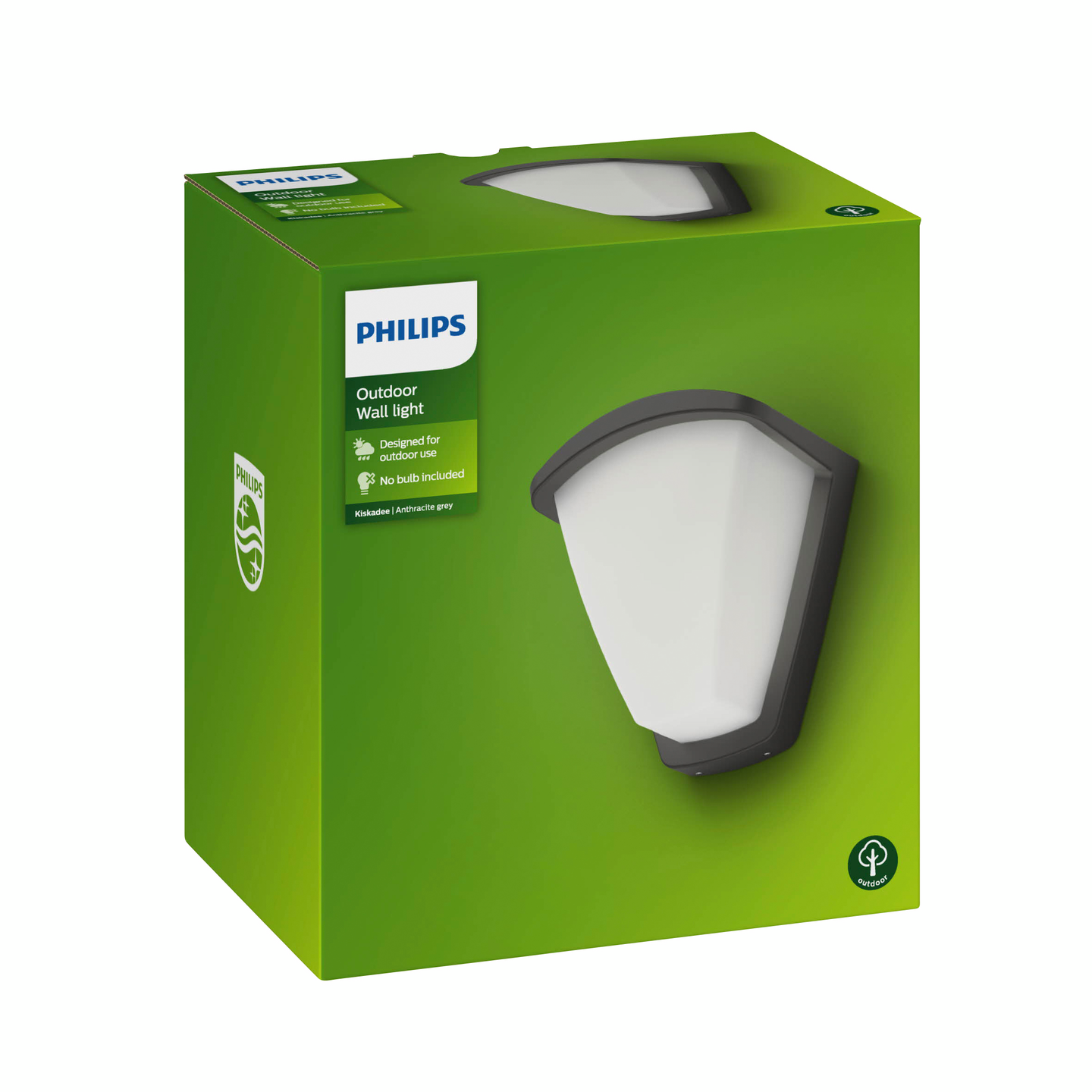 Seinävalaisin Philips Kiskadee 42W antrasiitti