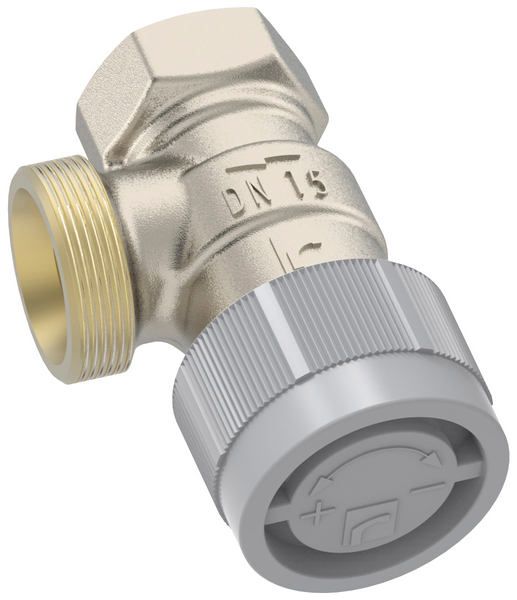 Patteriventtiili kulma Oras 443115 Stabila Pro 1/2