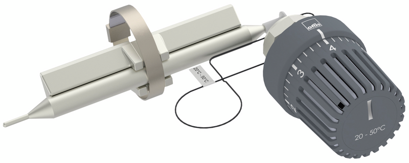 Patteritermostaatti Oras 443001 Stabila Pro 1m lattialämpö