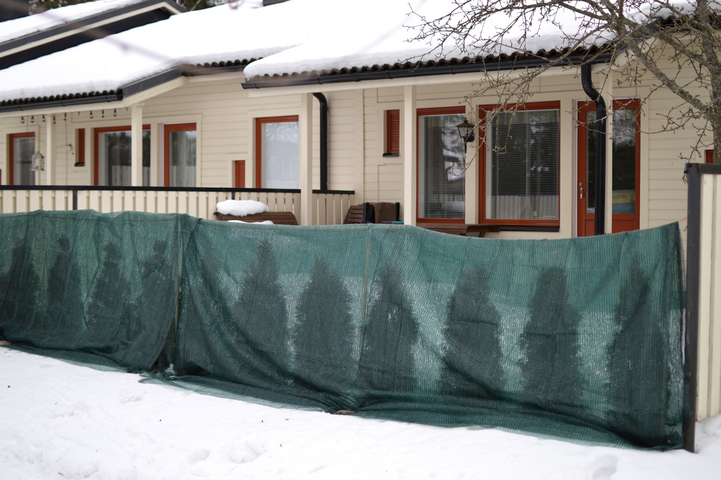 Varjostusverkko vihreä 4x50m rulla