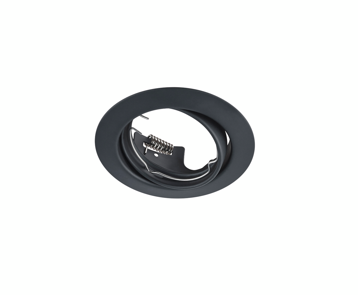 Uppospotti TRIO Jura GU10 pyöreä mattamusta