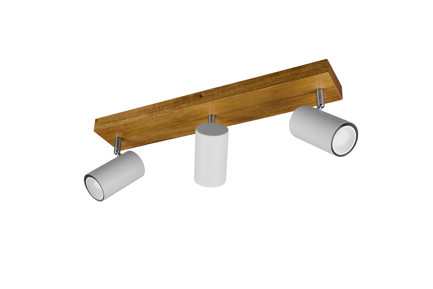 Spotti TRIO Marley GU10 3-os mattavalkoinen/puu