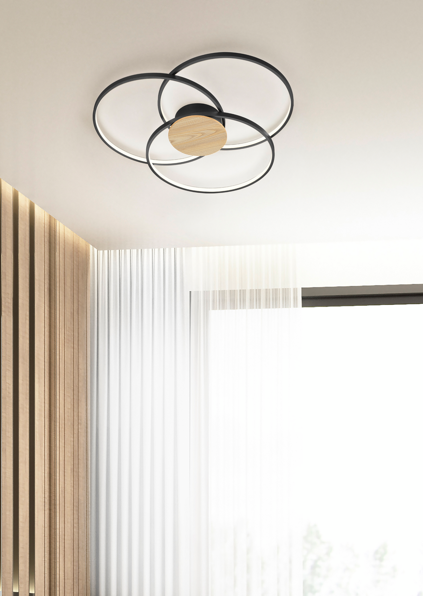 Kattovalaisin TRIO Sedona led mattamusta