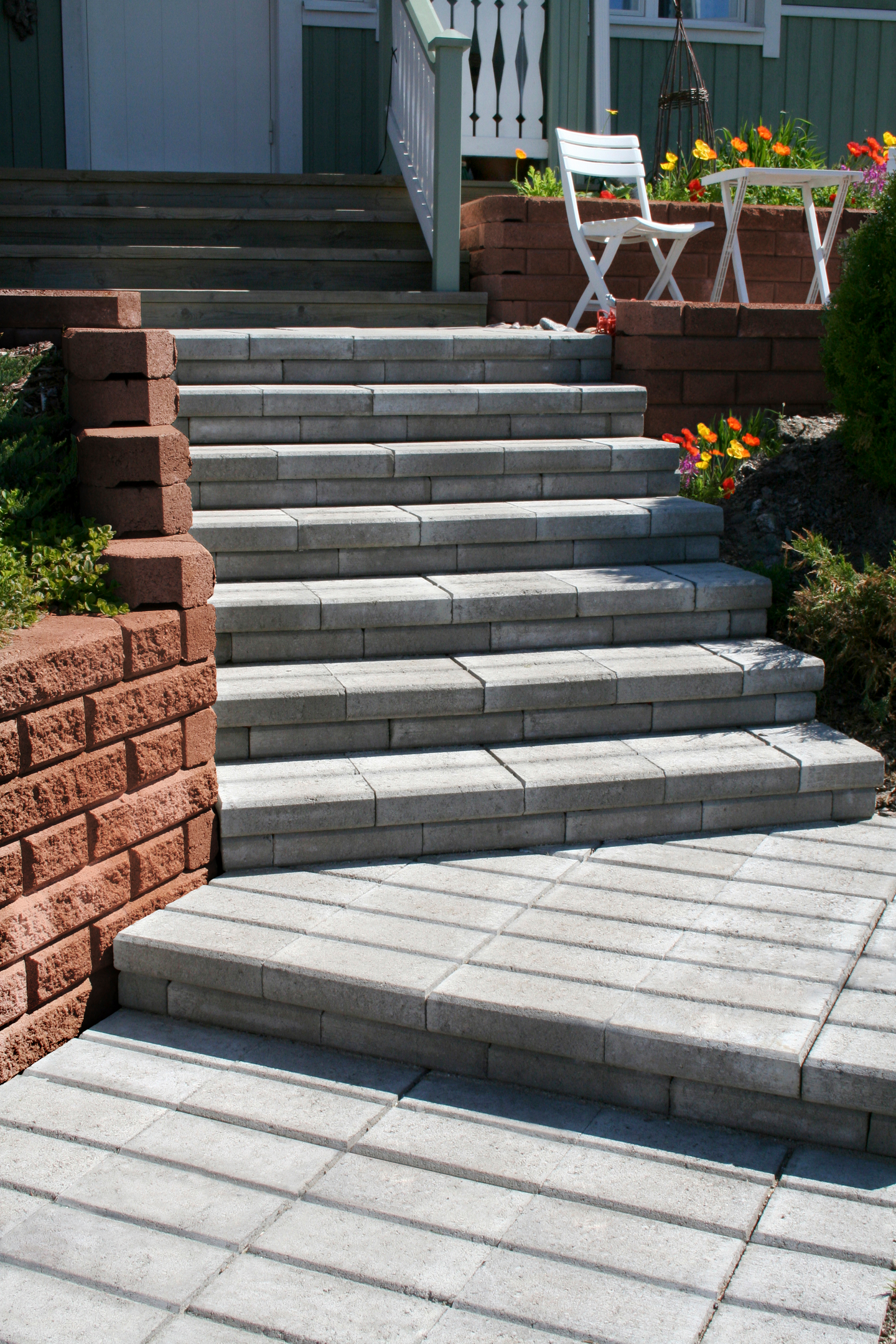 Porraslaatta HB 600x300x65mm harmaa