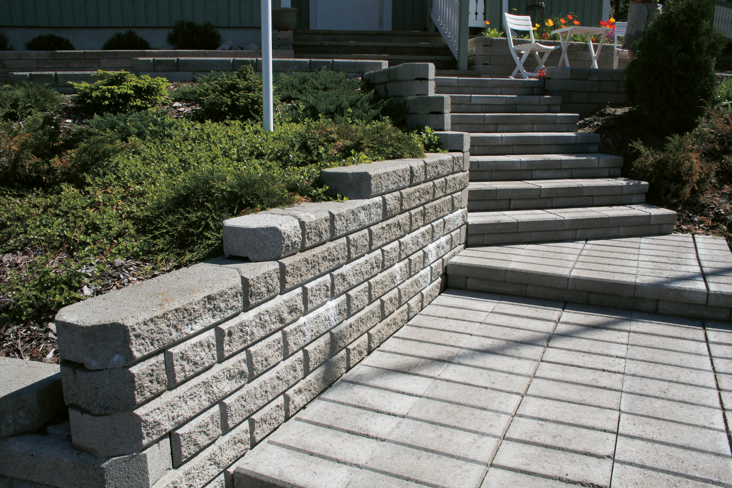 Porraslaatta HB 600x300x65mm harmaa