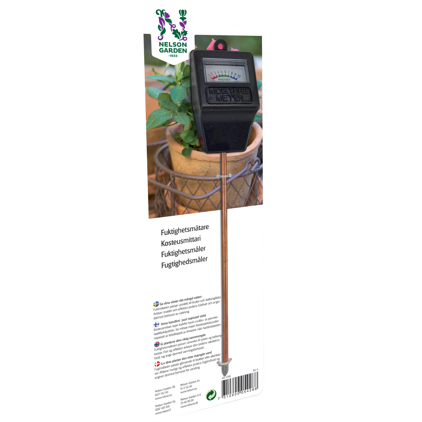 Kosteusmittari Nelson Garden