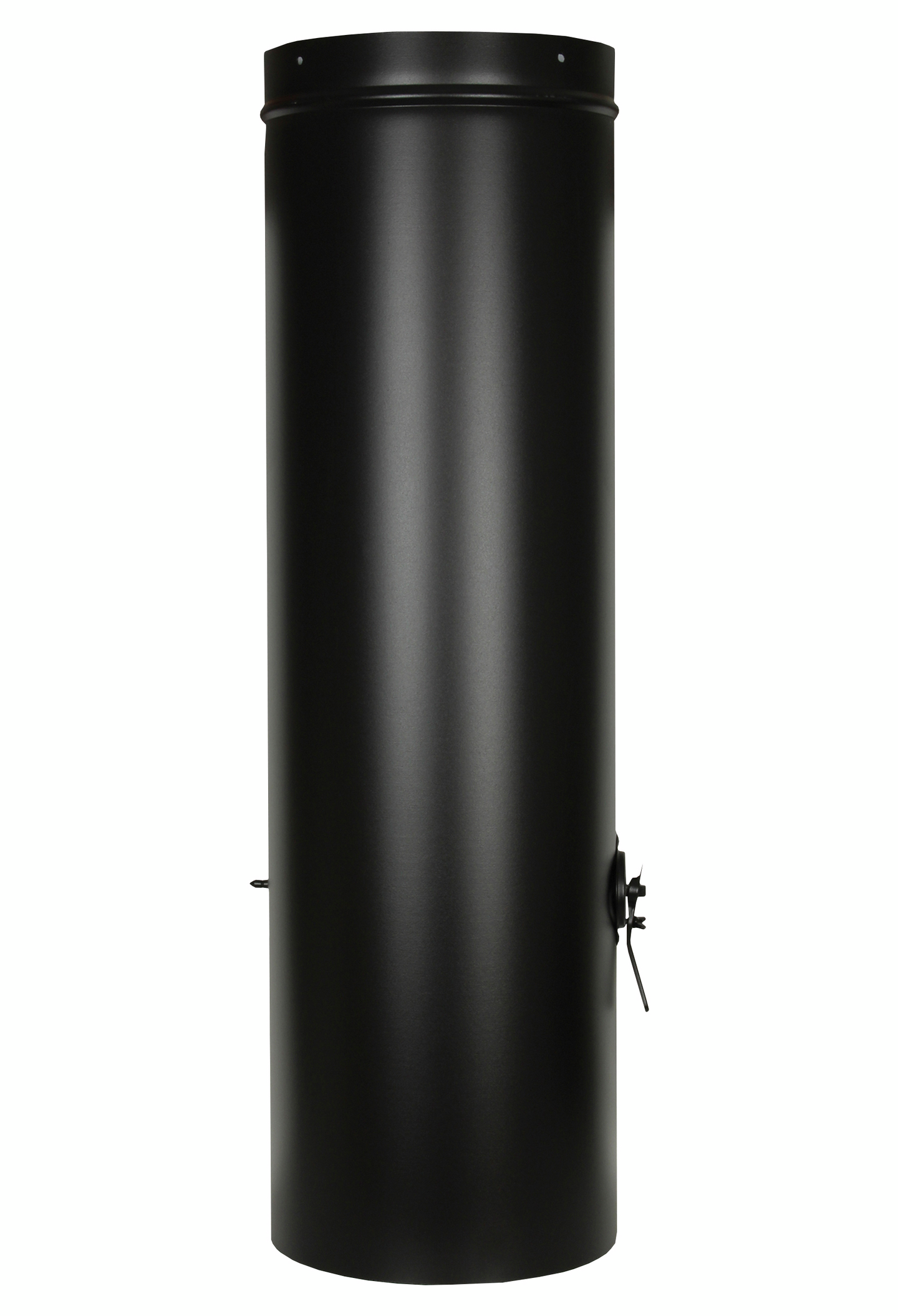 Sulkupeltipiippu Kotakeittiö 1m musta kotakeittiöön