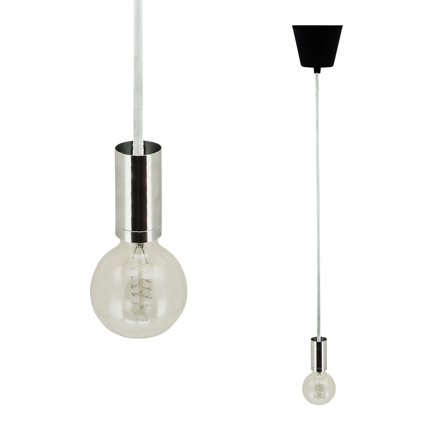 Lampunjohto Heat Kangas 1600mm harmaa