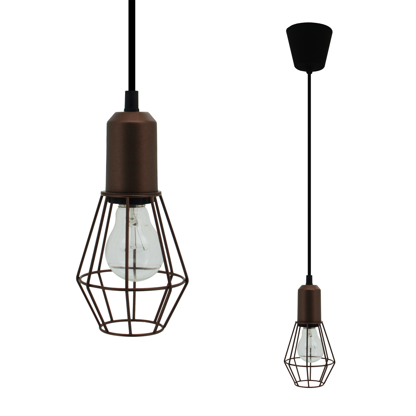 Riippuvalaisin Heat Cage 105mm kupari