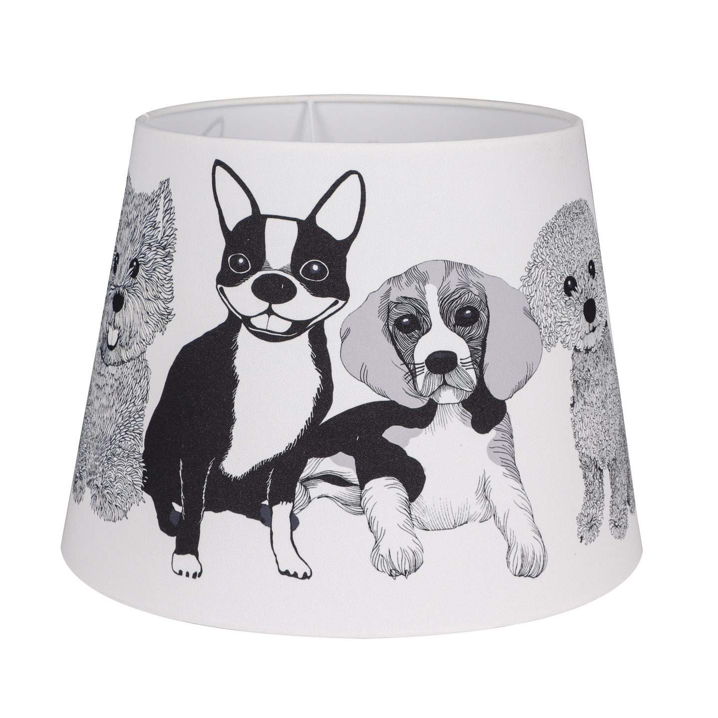 Varjostin Heat Vallila Doggies 350mm pöytävalaisimiin designkuosi