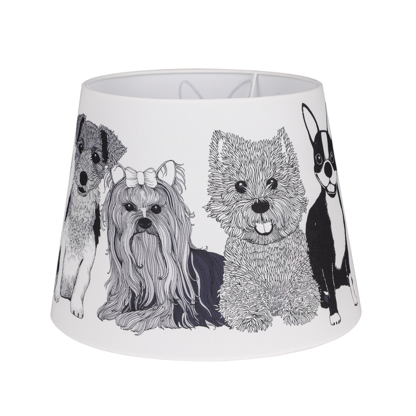 Varjostin Heat Vallila Doggies 350mm pöytävalaisimiin designkuosi