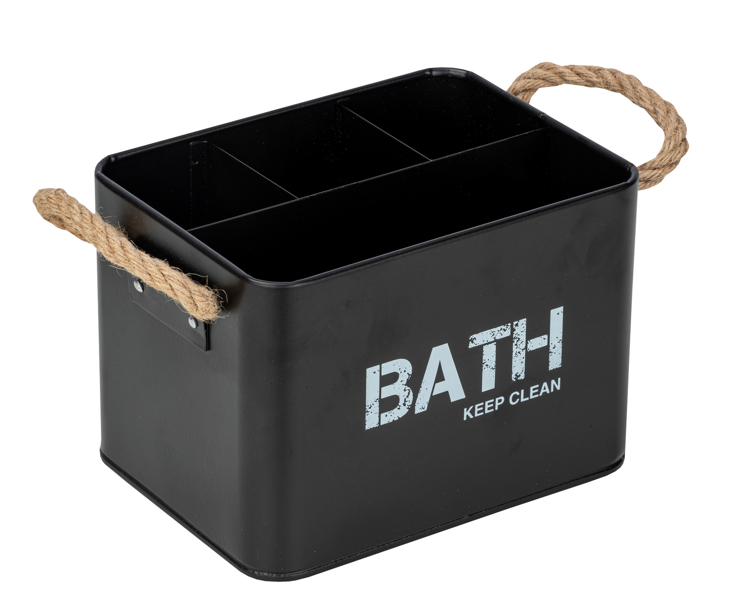 Säilytyslokerikko Wenko Gara musta 19x13x12,5cm