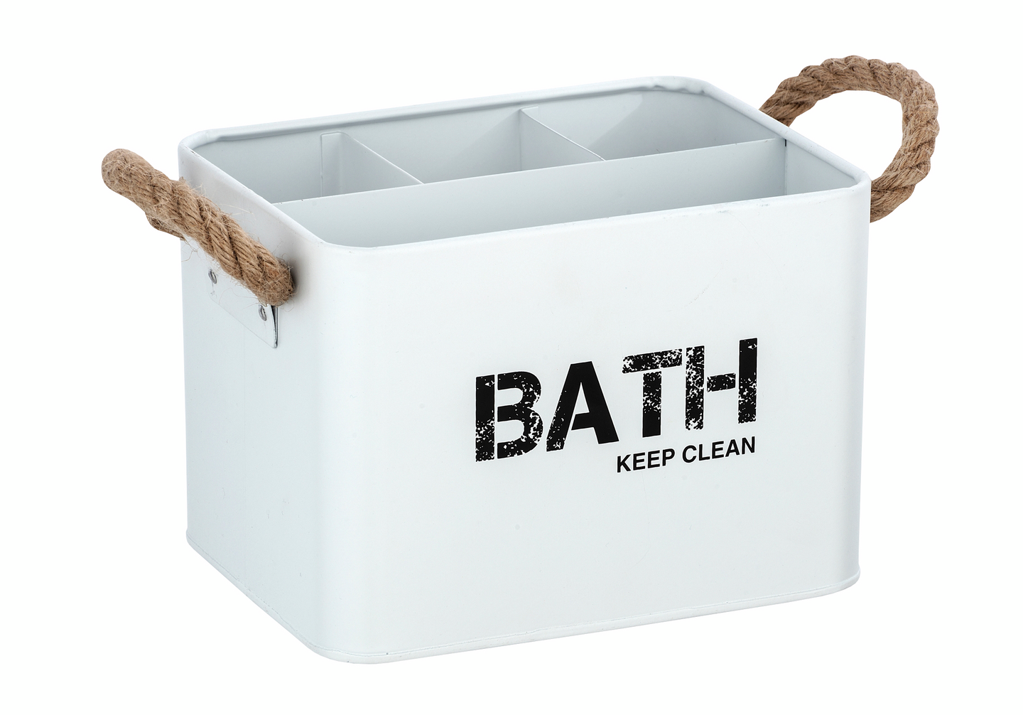 Säilytyslokerikko Wenko Gara valkoinen 19x13x12,5cm